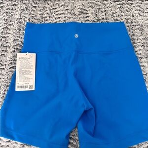 lululemon athletica Blue Bike Shorts - Pride SZ 12